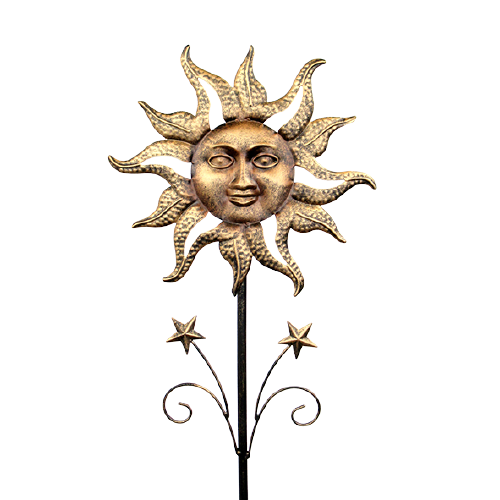 Gartenstecker | Sonne und Sterne