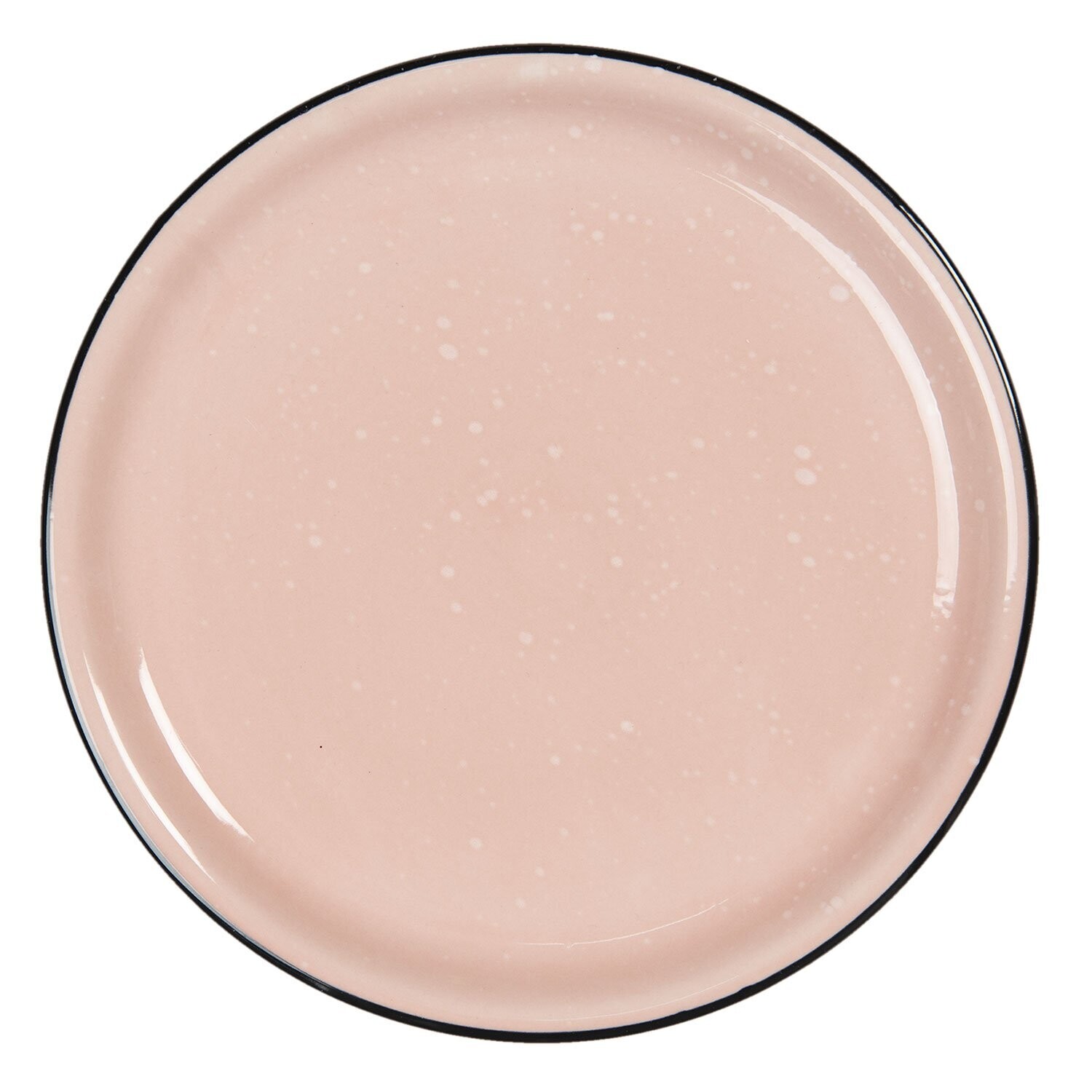 Teller Keramik | rosa