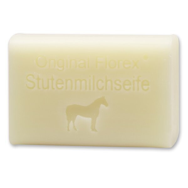 Schafmilchseife eckig, 100 g Stutenmilch Schafmilchseife eckig, 100 g Stutenmilch