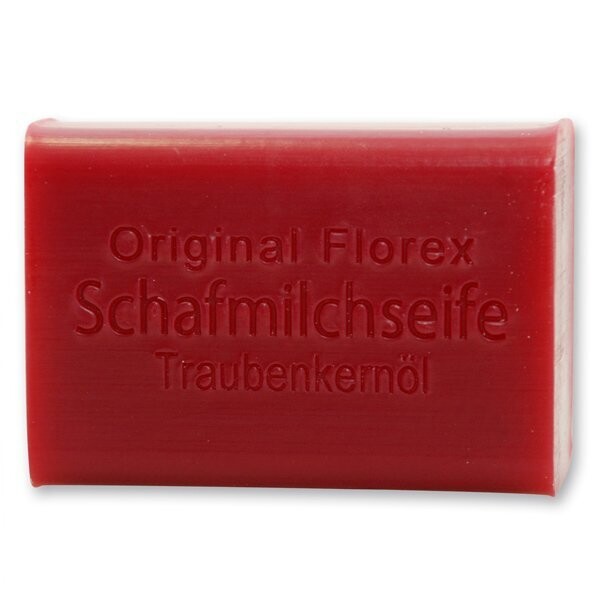 Schafmilchseife eckig 100g, Traubenkernöl Schafmilchseife eckig 100g, Traubenkernöl