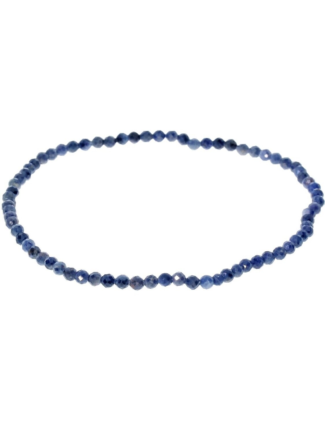 Edelsteinarmband facettiert | Saphir