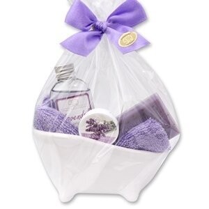 Wellness Set 5-teilig in Cello, Lavendel Wellness Set 5-teilig in Cello, Lavendel