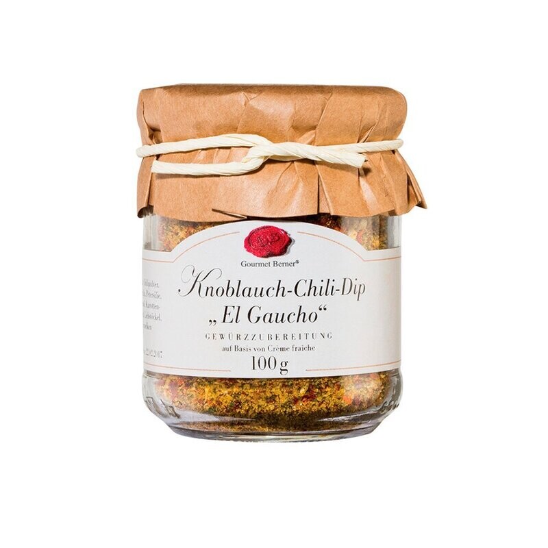 Knoblauch-Chili-Dip im Glas | 100g Knoblauch-Chili-Dip im Glas | 100g