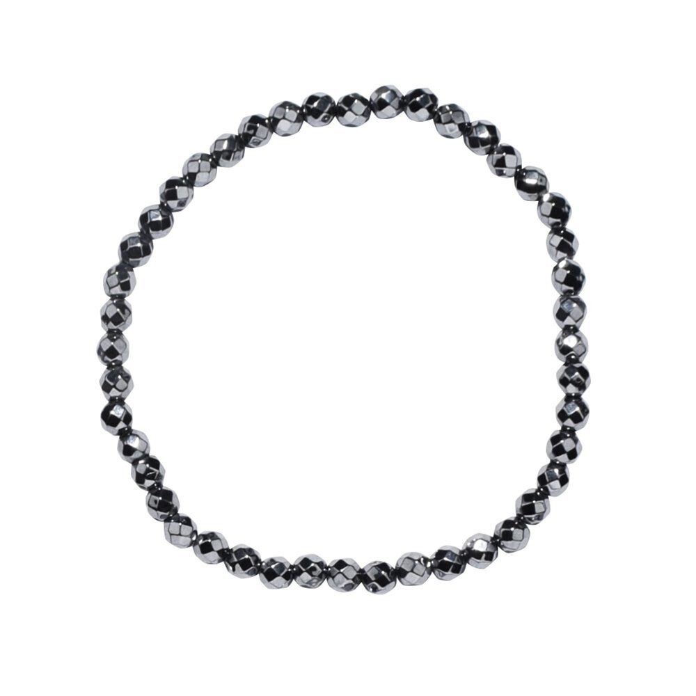Armband Silizium facettiert | 4mm