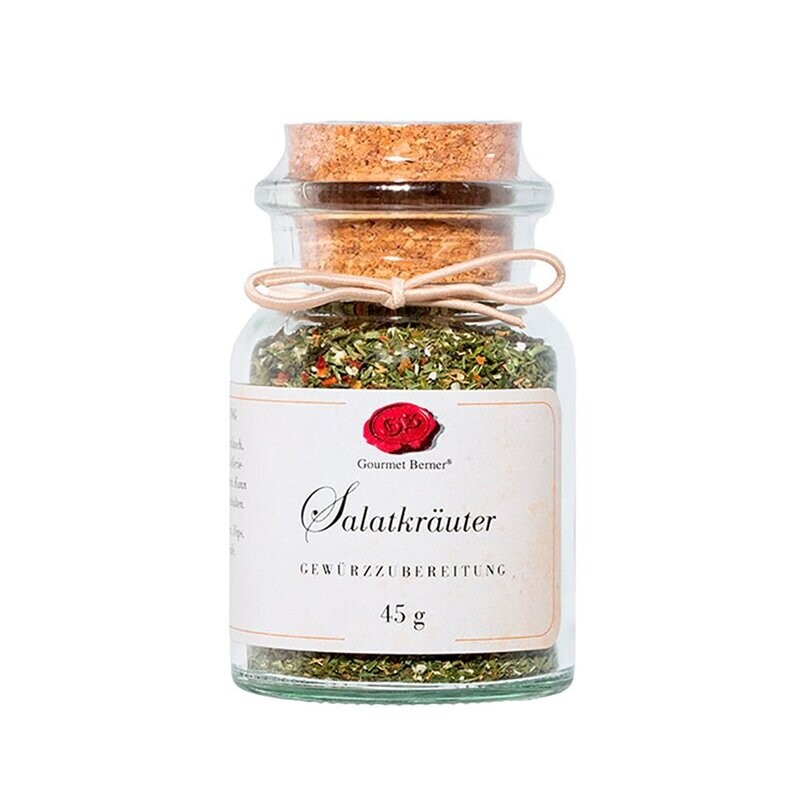 Salatkräuter Gewürzmischung im Korkenglas 45g Salatkräuter Gewürzmischung im Korkenglas 45g