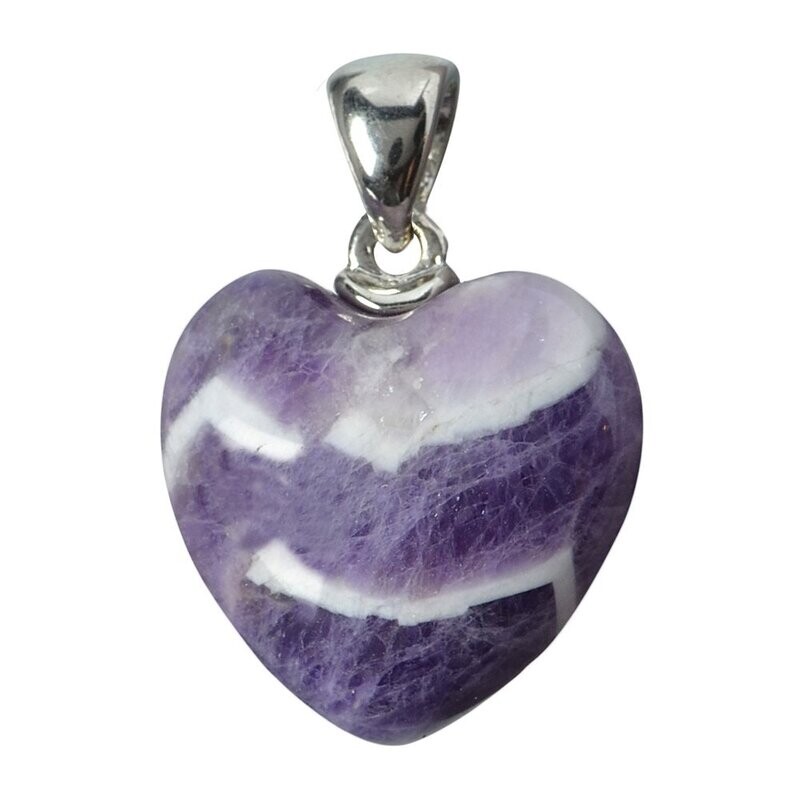 Anhänger Herz |  Amethyst