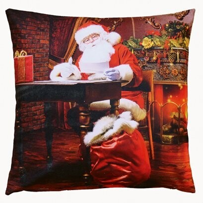 40x40 Kissenhülle "Weihnachtsmann"