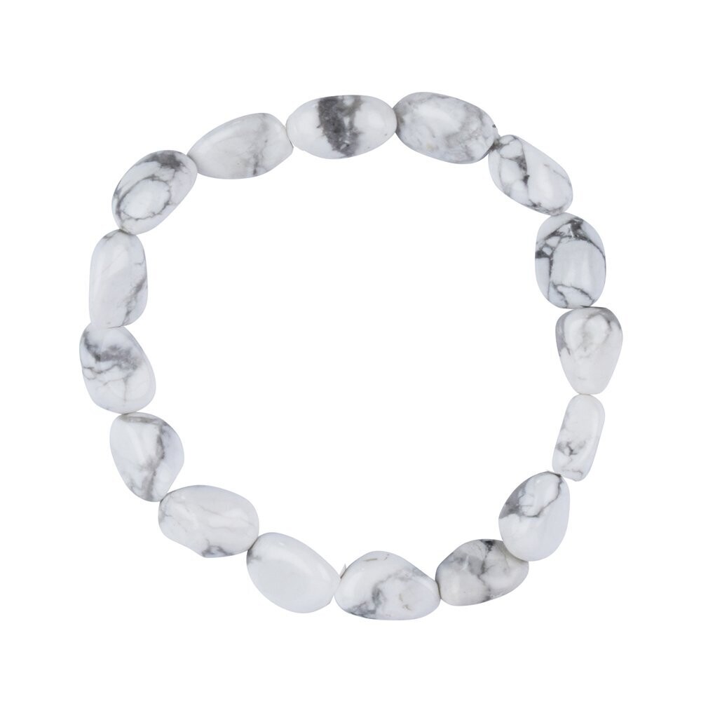 Armband Magnesit Nuggets | 10-12 mm