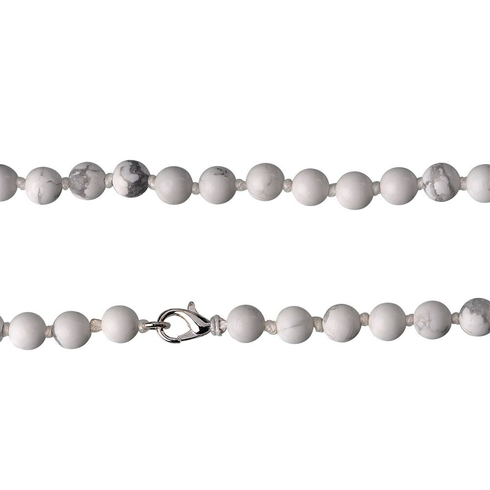Kette (Kugelkette), Magnesit, 06mm/45cm