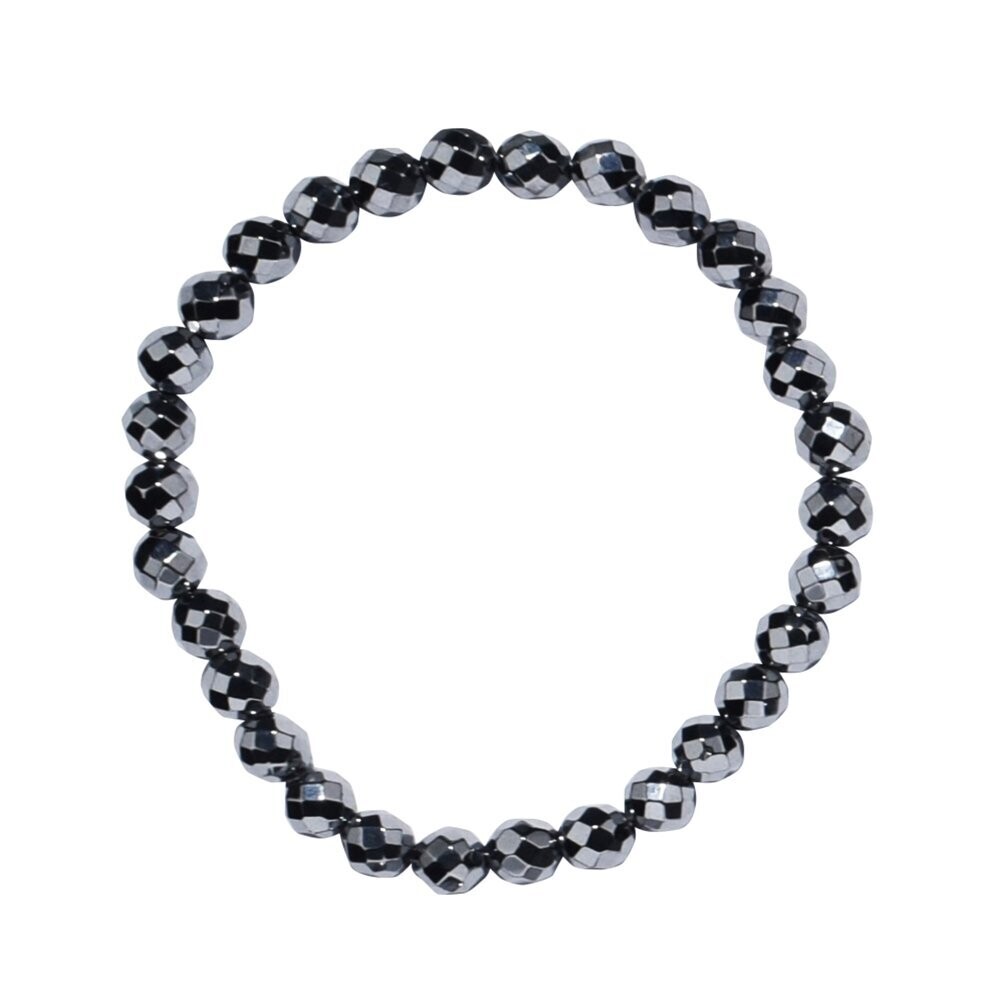 Armband Silizium facettiert | 6mm