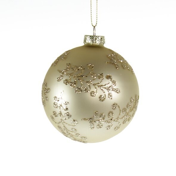 Glaskugel mit Dekor Glaskugel mit Dekor