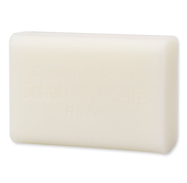 Schafmilchseife eckig, 100g Rose Annabelle Schafmilchseife eckig, 100g Rose Annabelle