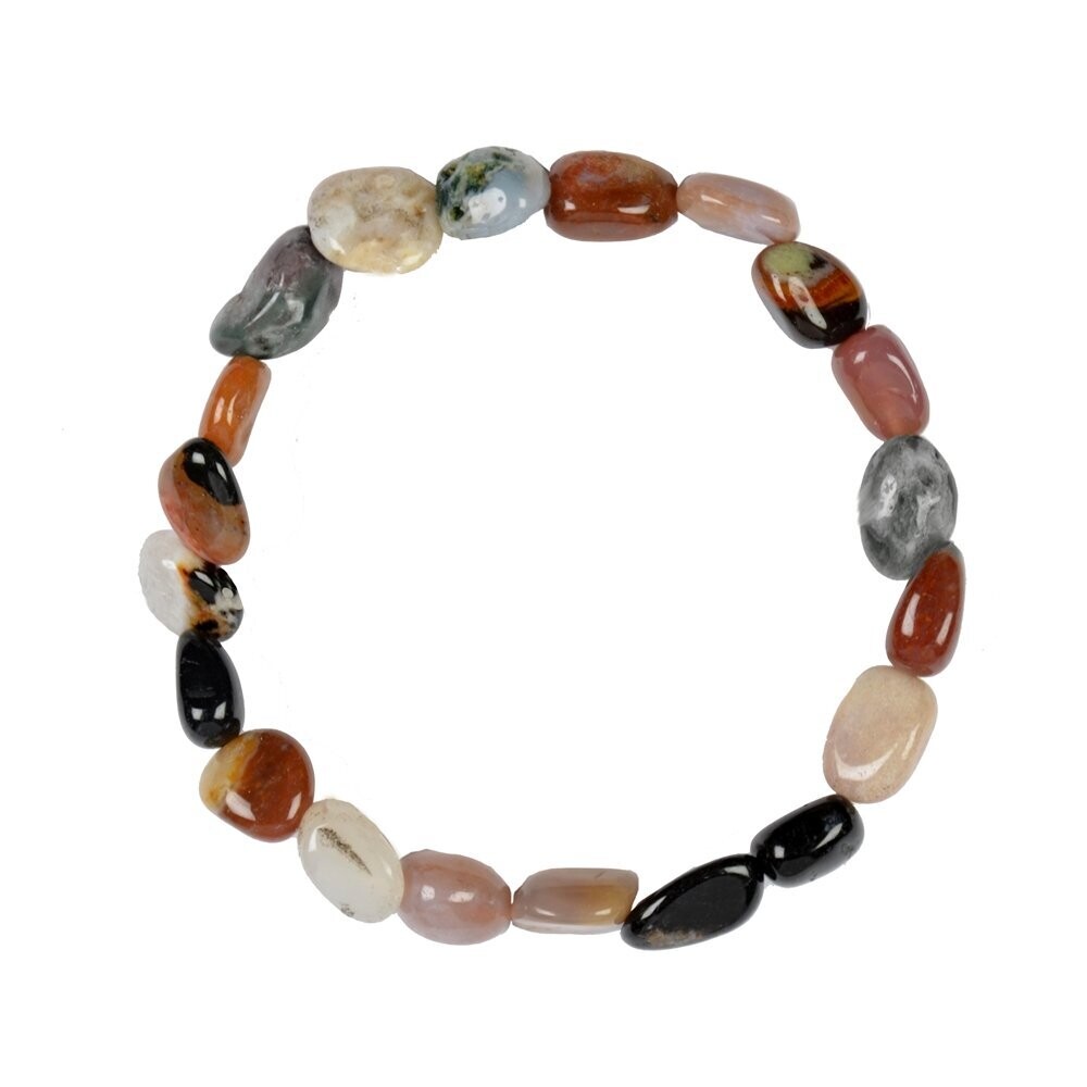Armband Sardonyx Nuggets | 12-18 mm