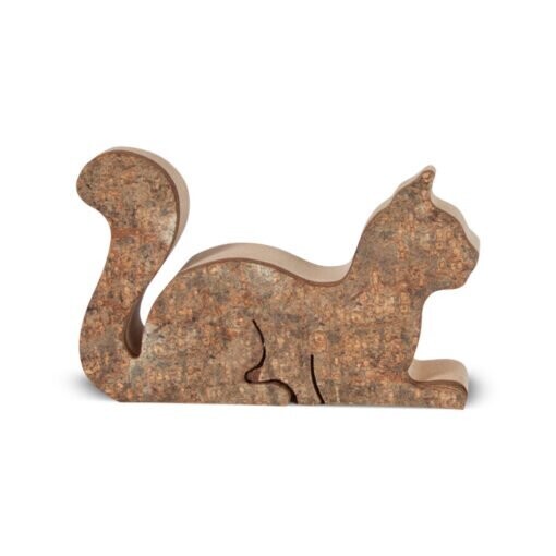 Katze mit Rinde Typ 1, liegend