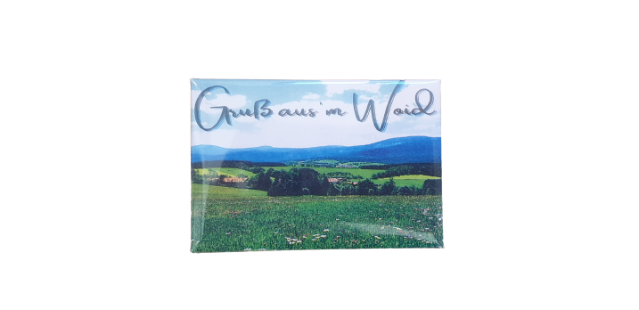 Bayerwoid Magnet Bayerwoid Magnet "Gruß aus'm Woid"