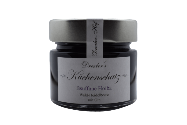 Marmelade | Bsuffane Hoiba | Wald-Heidelbeere und Gin Marmelade | Bsuffane Hoiba | Wald-Heidelbeere und Gin