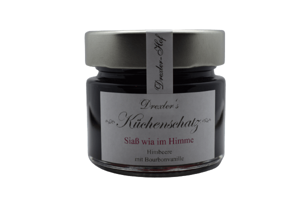 Marmelade | Siaß wia im Himme | Himbeere & Bourbonvanille Marmelade | Siaß wia im Himme | Himbeere & Bourbonvanille