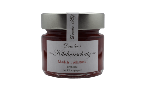 Marmelade | Mädels Frühstück | Erdbeere und Champagner