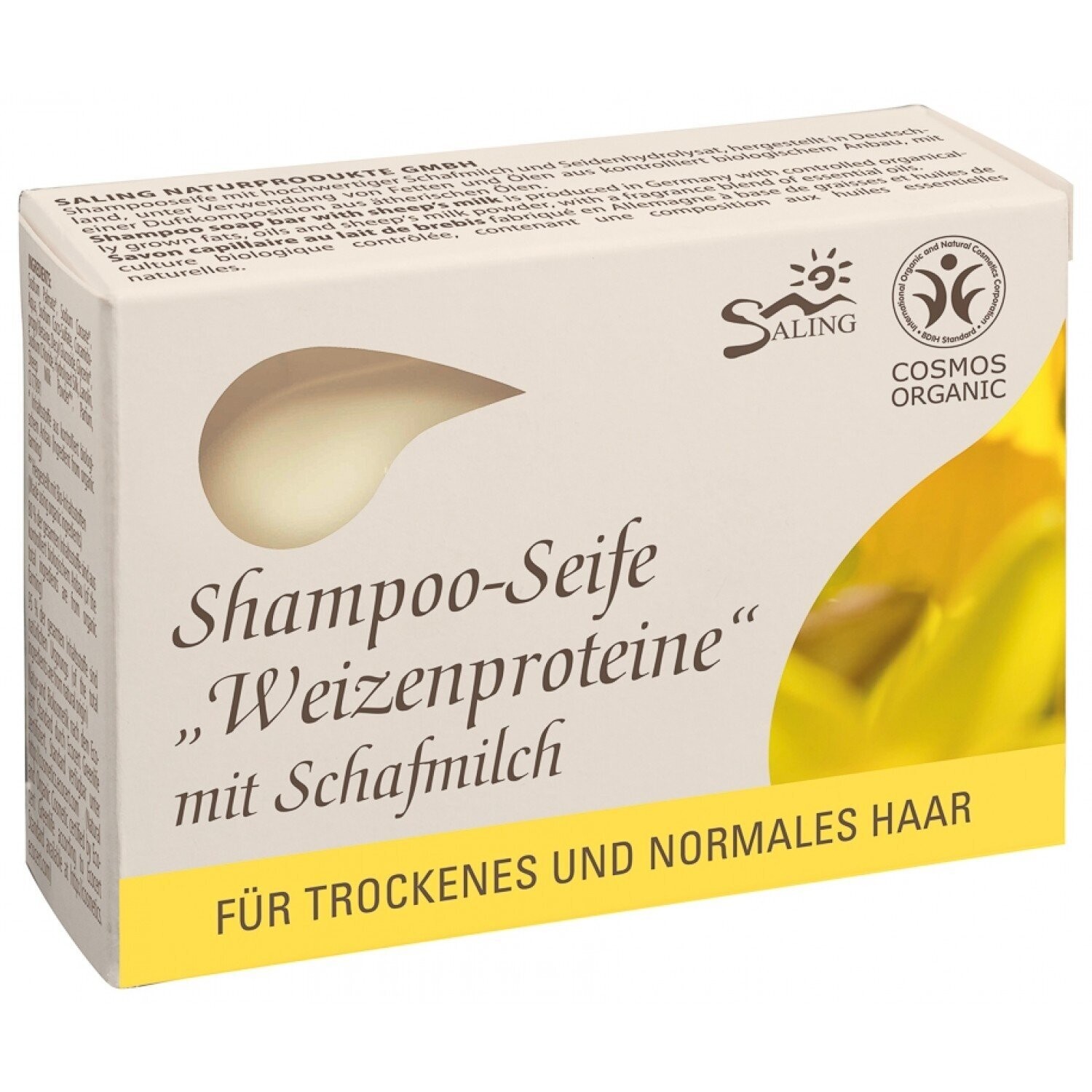 Haarseife | Weizenproteine mit Schafmilch