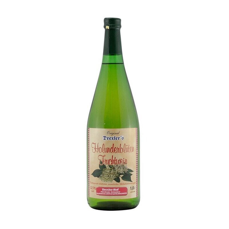 Holunderblüten Wein