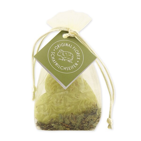 Schafmilchseife Herz 80g in Organzasackerl | Eisenkraut Schafmilchseife Herz 80g in Organzasackerl | Eisenkraut