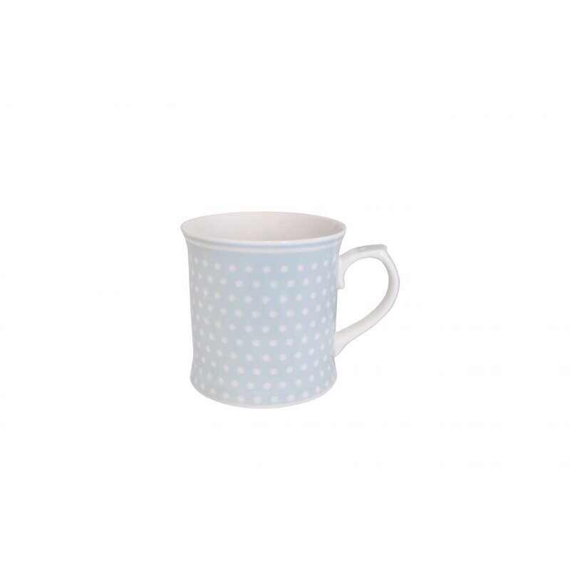 Tasse - Polka Dots pastellblau/weiß Tasse - Polka Dots pastellblau/weiß