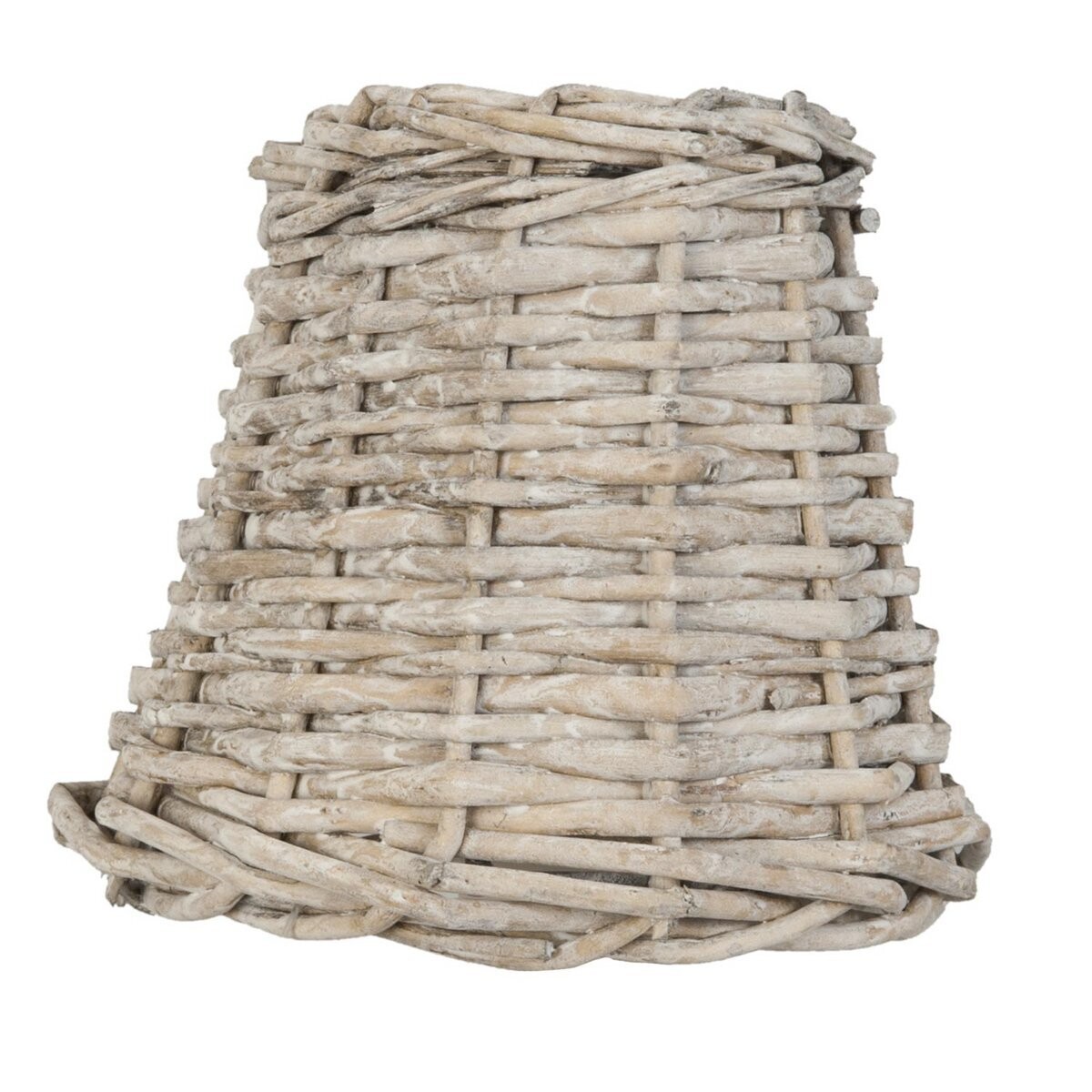 Lampenschirm Rattan - beige klein
