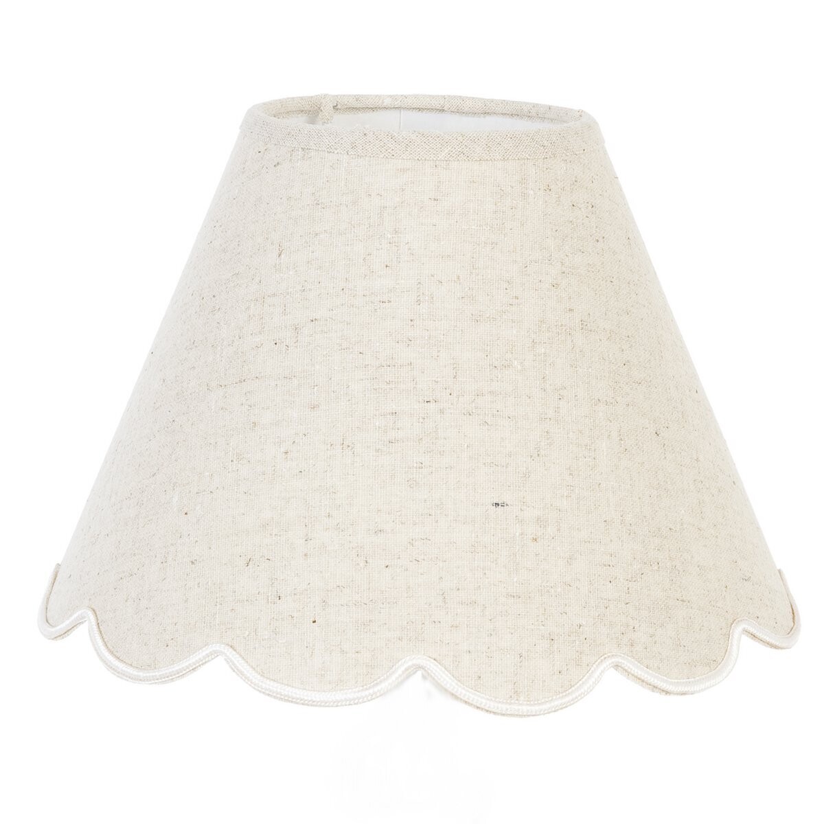 Lampenschirm "Leinen" beige