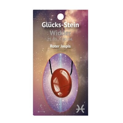 Sternzeichenkette mit roten Jaspis (21.03 - 20.04 Widder) Sternzeichenkette mit roten Jaspis (21.03 - 20.04 Widder)