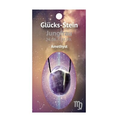 Sternzeichenkette mit Amethyst (23.08 - 22.09 Jungfrau) Sternzeichenkette mit Amethyst (23.08 - 22.09 Jungfrau)