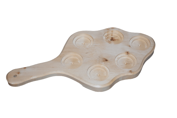 Schnapstablett | Blatt
