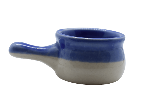 Flambierpfännchen | blau/creme Flambierpfännchen | blau/creme