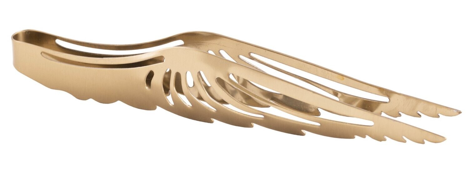 Räucherzange Engelsflügel / Gold