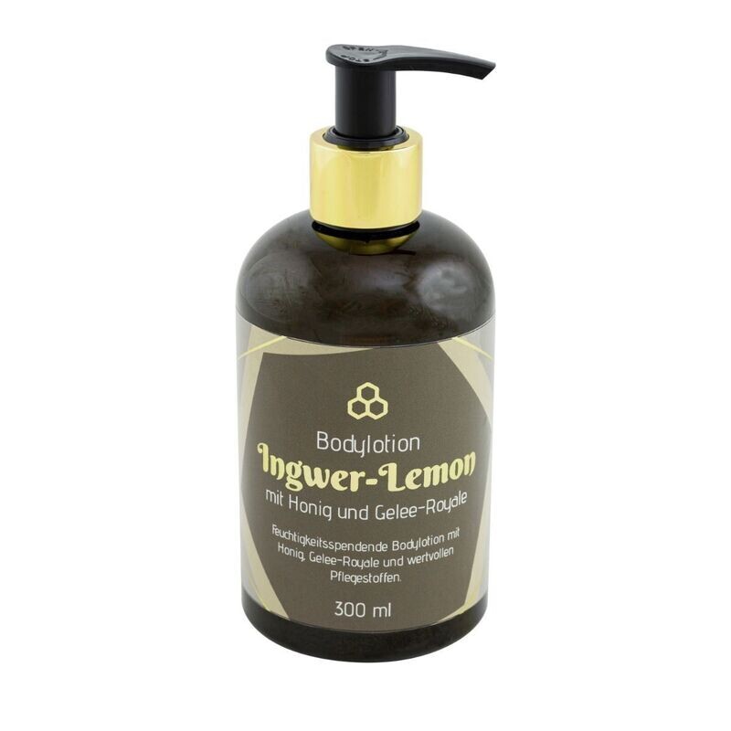 Bodylotion Ingwer-Lemon mit Honig und Gelee-Royal Bodylotion Ingwer-Lemon mit Honig und Gelee-Royal