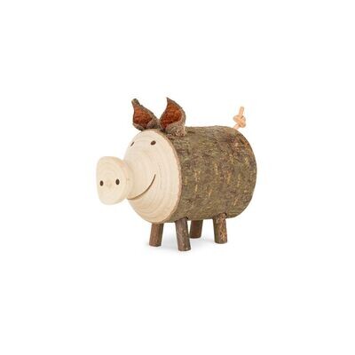 Astholzschwein stehend Gr. 2 Astholzschwein stehend Gr. 2