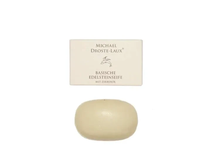 Basische Edelsteinseife mit Zirbenöl 18g