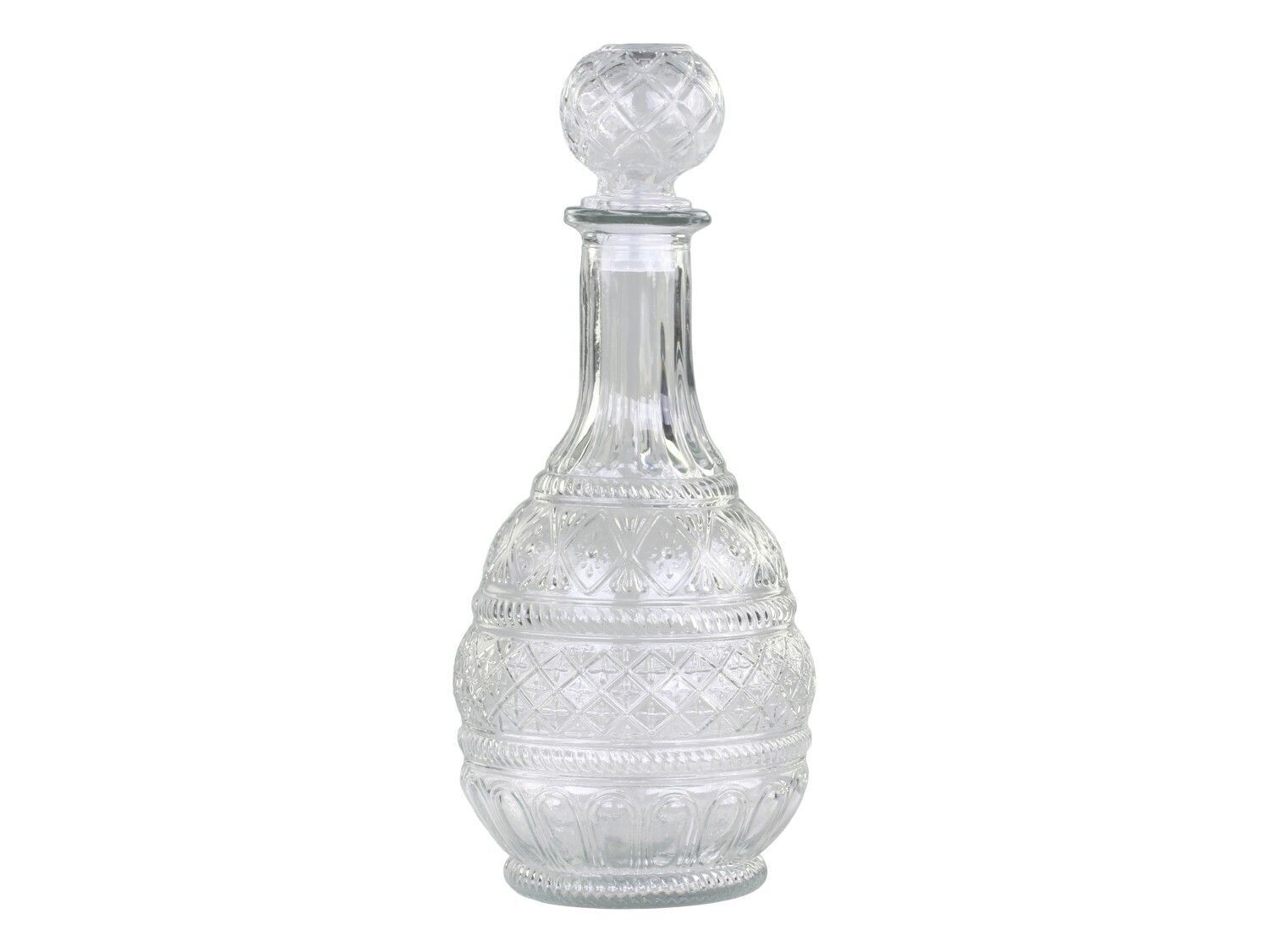 Glas Karaffe mit Muster