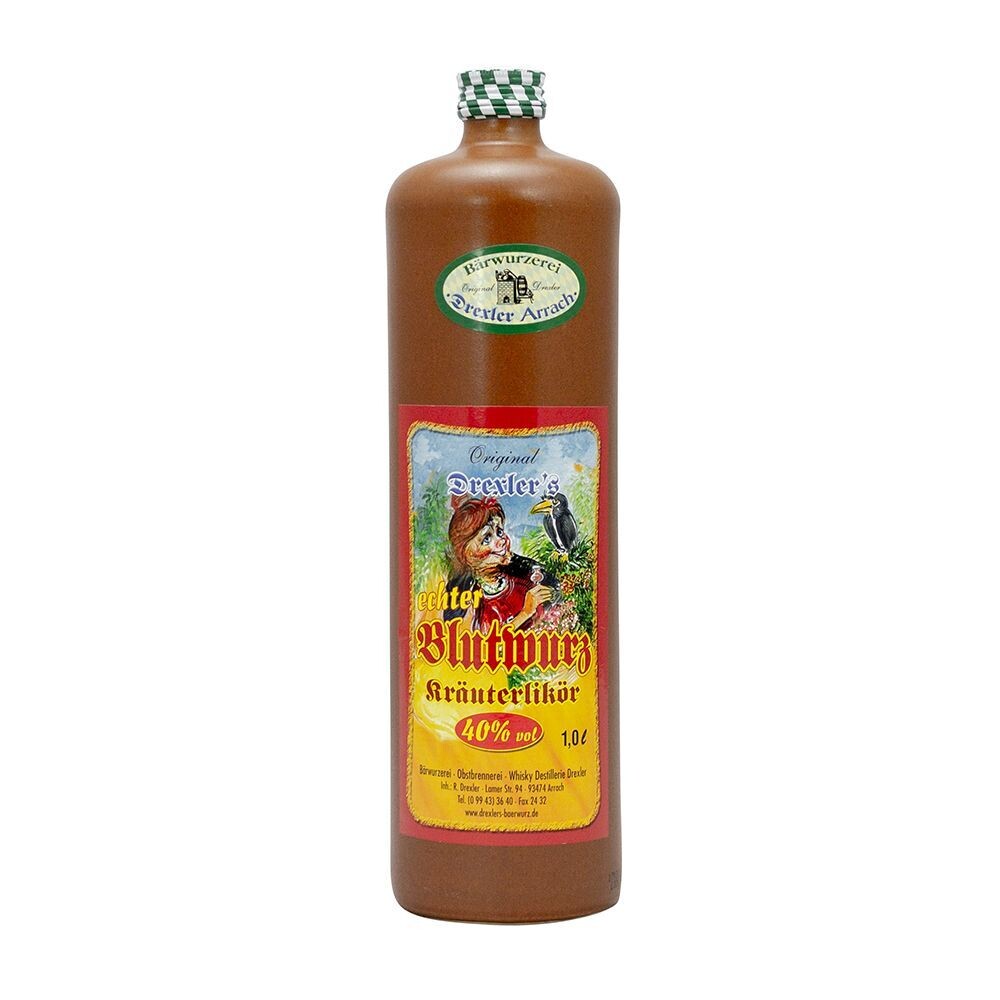 Original Drexler's  Blutwurz 40% vol. - Kräuterlikör / 0,7 Ltr.