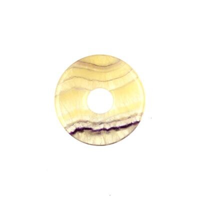 Donut Fluorit gelb | 30mm
