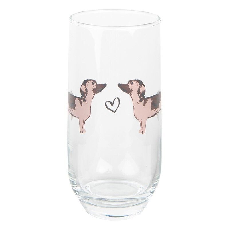 Wasserglas "Dackel"