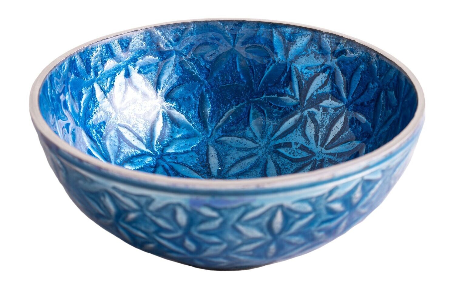 Räucherschale Blume des Lebens | Blau