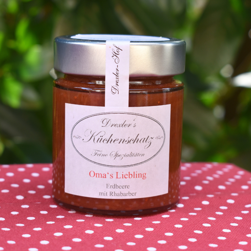 Marmelade | Oma's Liebling | Erdbeere und Rhabarber