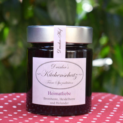 Marmelade | Heimatliebe | Brombeere, Heidelbeere & Holunder