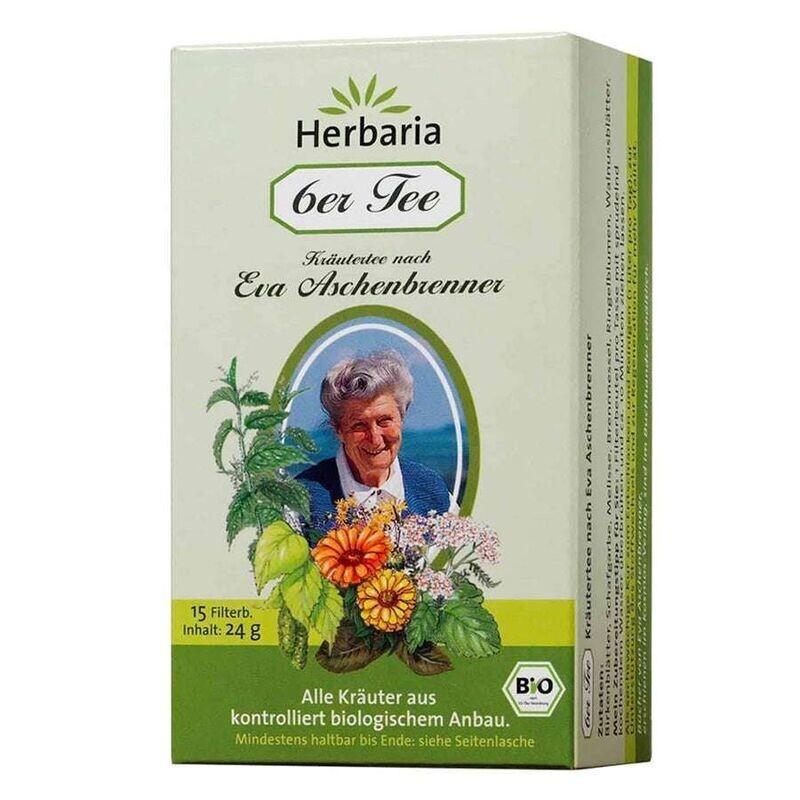 Eva Aschenbrenner 6er Tee | Bio Kräutertee Eva Aschenbrenner 6er Tee | Bio Kräutertee