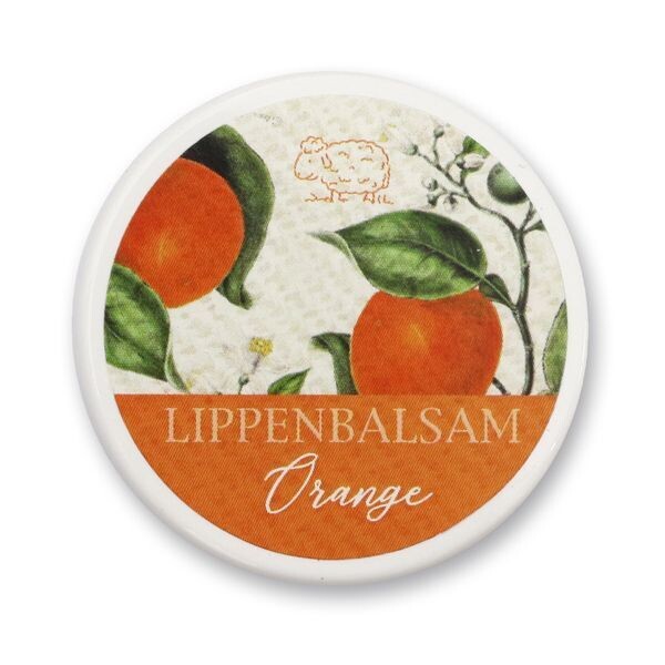 Schafmilch Lippenbalsam 10ml, Orange Schafmilch Lippenbalsam 10ml, Orange