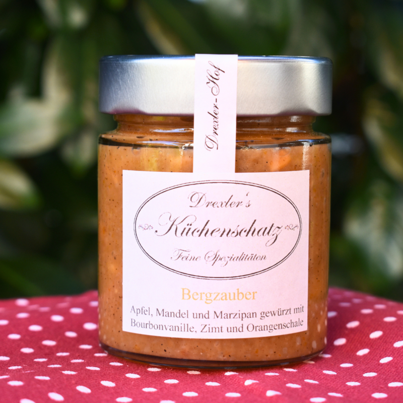 Marmelade | Bergzauber | Apfel, Mandel, Marzipan Marmelade | Bergzauber | Apfel, Mandel, Marzipan
