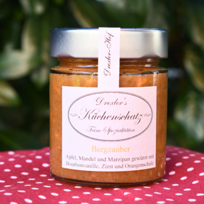 Marmelade | Bergzauber | Apfel, Mandel, Marzipan Marmelade | Bergzauber | Apfel, Mandel, Marzipan