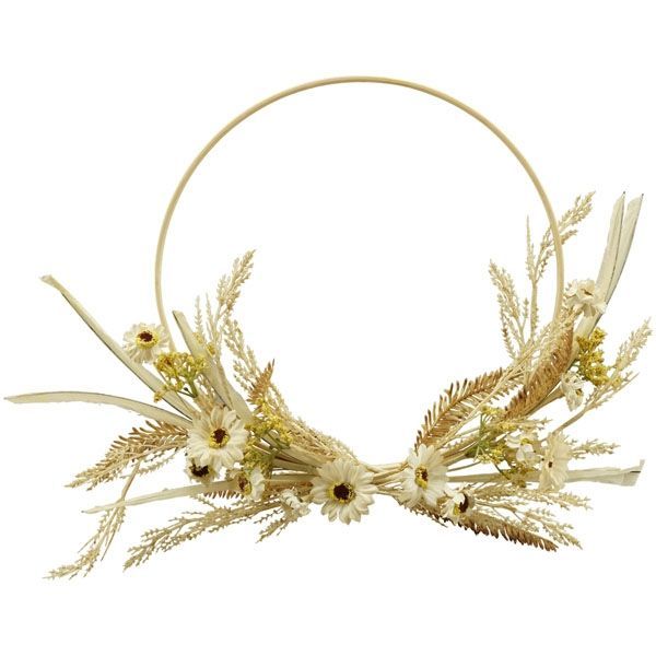 Trockenblumen Kranz