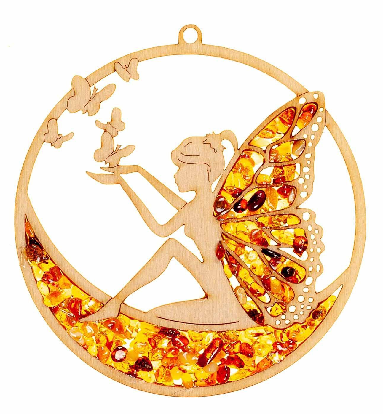 Fensterbild  Bernstein Suncatcher | Fee