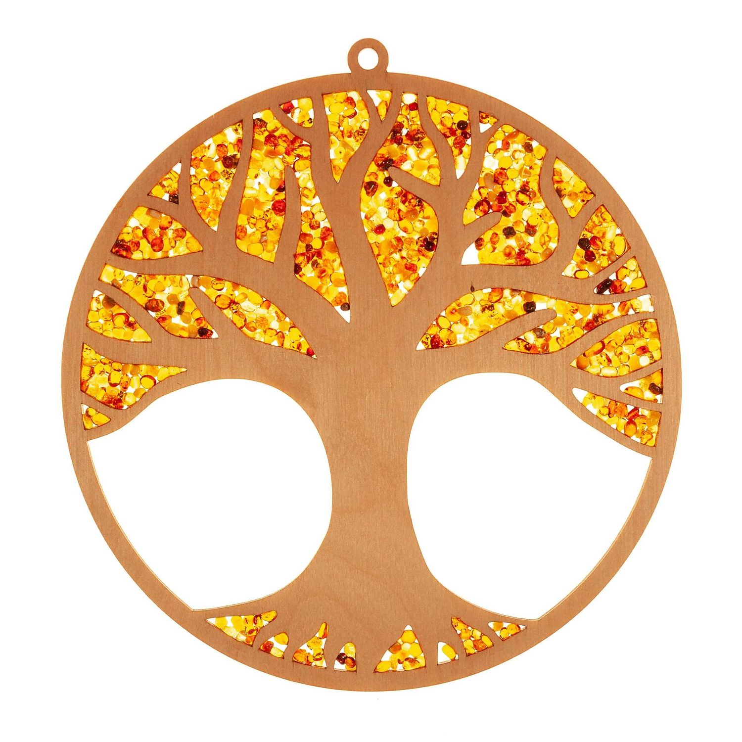 Fensterbild  Bernstein Suncatcher | Baum des Lebens